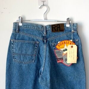 NWT RRL Double RL Vintage Fit Jeans 32 x 34 Light Wash Easy Relaxed Fit USA